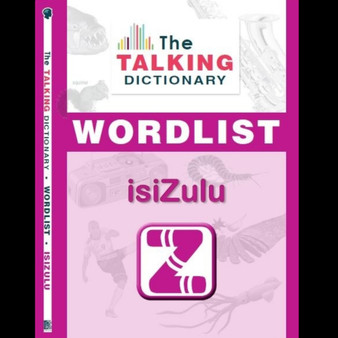 The Talking Dictionary Wordlist and Activator Sticker: isiZulu - ISBN 9781920217877