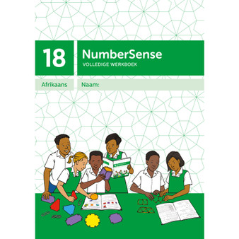 NumberSense Volledige Werkboek 18 (Afrikaans) - ISBN 9781991249739
