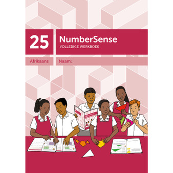 NumberSense Volledige Werkboek 25 (Afrikaans) - ISBN 9781991249807