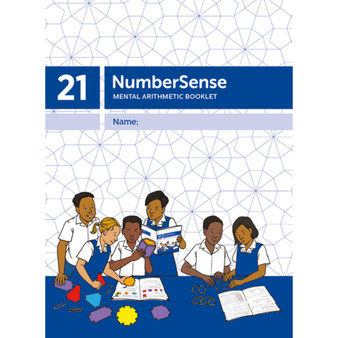 NumberSense Mental Arithmetic Learner Booklet 21 - ISBN 9781998985845