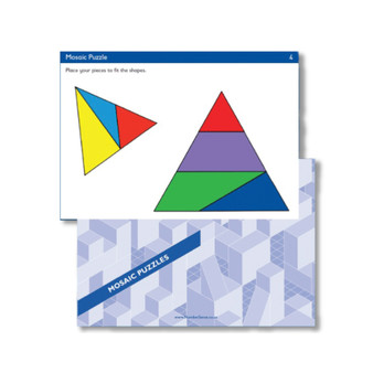 Mosaic Puzzle Activity Cards - ISBN NSPR-MPAC