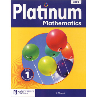 Platinum Mathematics Grade 1 Learner's Book (CAPS) - ISBN 9780636127845