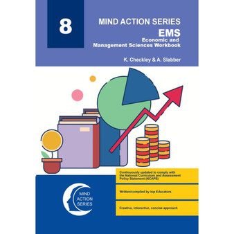 DIGITAL - Mind Action Series Economic Management Sciences Workbook Grade 8 CAPS A4 (2026) PDF (3 Year Licence) - ISBN 9781997491521