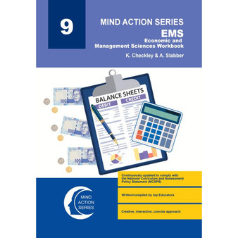 Mind Action Series Economic Management Sciences Workbook Grade 9 CAPS A4 (2026) - Bound - ISBN 9781997491378