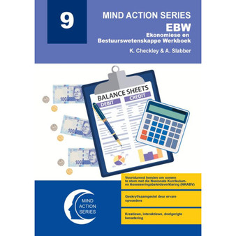 DIGITAL - Mind Action Series Ekonomiese Bestuurswetenskappe Werkboek Graad 9 KABV A4 (2026) PDF (1 Year Licence) - ISBN 9781997491552