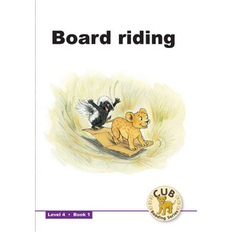 Cub Reading Scheme (English) Level 4 Book 1: Board Riding - ISBN 9780796036285