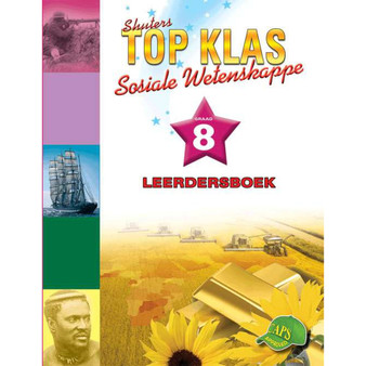 Shuters Top Klas Sosiale Wetenskappe Graad 8 Leerdersboek - ISBN 9781920604349