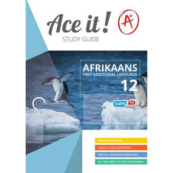 Ace It! Afrikaans First Additional Language Grade 12 - ISBN 9781920356422