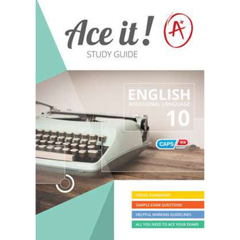 Ace It! English First Additional Language Grade 10 - ISBN 9781920356392