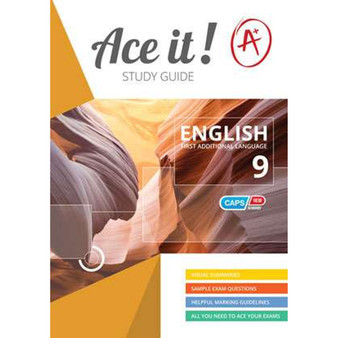 Ace It! English First Additional Language Grade 9 - ISBN 9781920356460