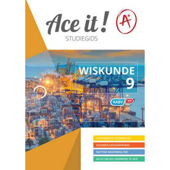 Ace it! Wiskunde Graad 9 - ISBN 9781920356859