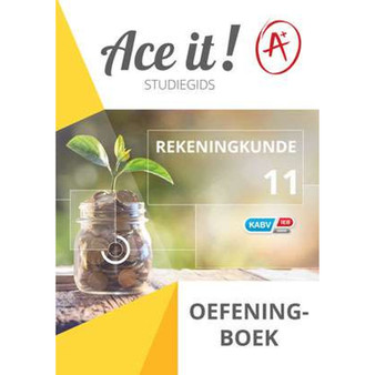 Ace It! Rekeningkunde Oefeningboek Graad 11 - ISBN 9780796093356