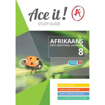 Ace It! Afrikaans First Additional Language Grade 8 - ISBN 9781920356439