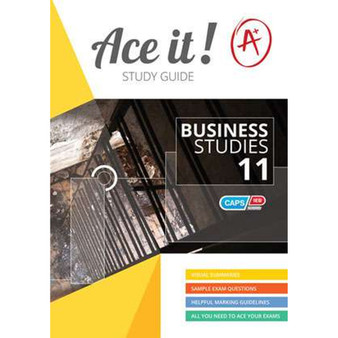 Ace it! Business Studies Grade 11 - ISBN 9781920356651