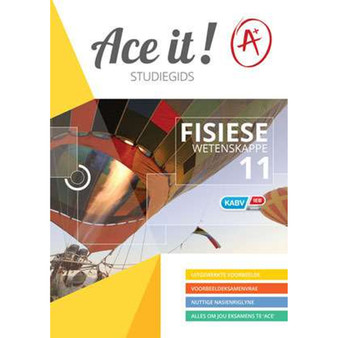 Ace It! Fisiese Wetenskappe Graad 11 - ISBN 9781920356347
