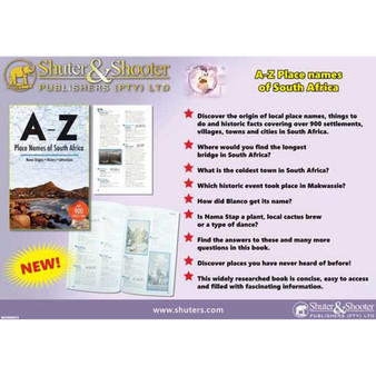 A-Z Place Names of South Africa - ISBN 9781770267114