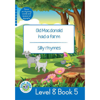 Duzi Bugs: Blue Level 8: Book 5: Old Macdonald Had a Farm | Silly Ryhmes - ISBN 9781485825111