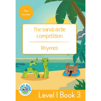 Duzi Bugs: Yellow Level 1: Book 3: The Sandcastle Competition | Rhymes - ISBN 9781485825241