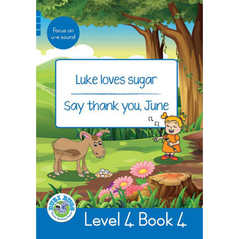Duzi Bugs: Blue Level 4: Book 4: Luke Loves Sugar | Say Thank You, June - ISBN 9781928228851