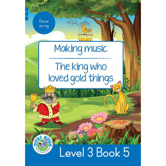 Duzi Bugs: Blue Level 3: Book 5: Making Music | the King Who Loved Gold Things - ISBN 9781928228813