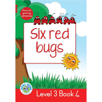 Duzi Bugs: Red Level 3: Book 4: Six Red Bugs - ISBN 9781928228271