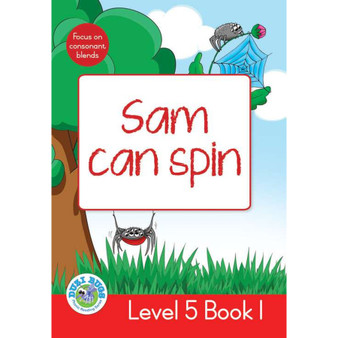 Duzi Bugs: Red Level 5: Book 1: Sam Can Spin - ISBN 9781928228349