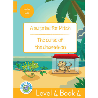 Duzi Bugs: Yellow Level 4: Book 4: A Surprise for Mitch | the Curse of the Chameleon - ISBN 9781485825401