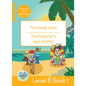 Duzi Bugs: Yellow Level 8: Book 1: The Music Man | the Emperor's New Clothes - ISBN 9781485825579
