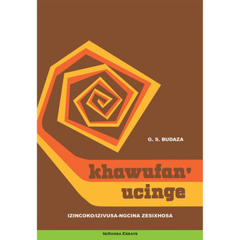 Khawufan' Ucinge - ISBN 9780869854877