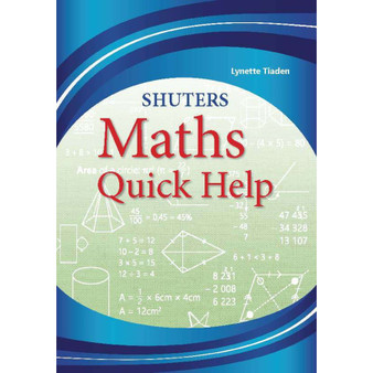 Shuters Maths Quick Help - ISBN 9781485832157