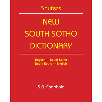 Shuters New South Sotho Dictionary (English) - ISBN 9780796010469