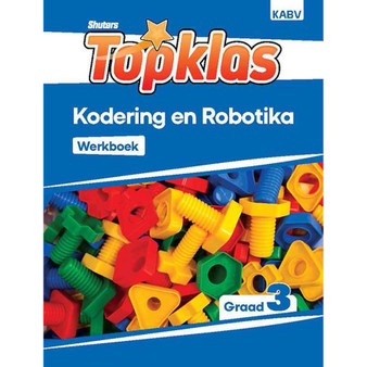Shuters Topklas Kodering en Robotika Graad 3 Werkboek - ISBN 9781779925077