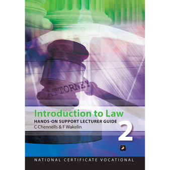 NCV2 Introduction to Law Lecturer Guide - ISBN 9781775818090