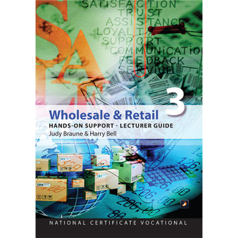 NCV3 Wholesale and Retail Lecturer Guide - ISBN 9781775815853