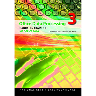 NCV3 Office Data Processing Office 2016 - ISBN 9780639109886