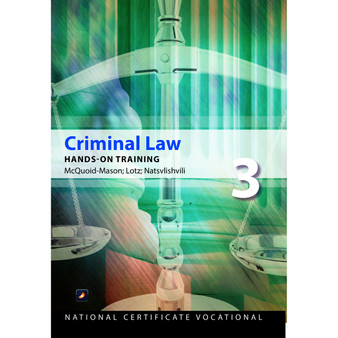 NCV3 Criminal Law - ISBN 9781775816713