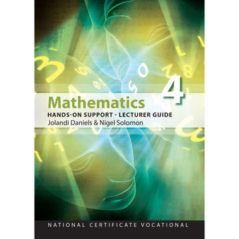 NCV4 Mathematics Lecturer Guide - ISBN 9781920540906