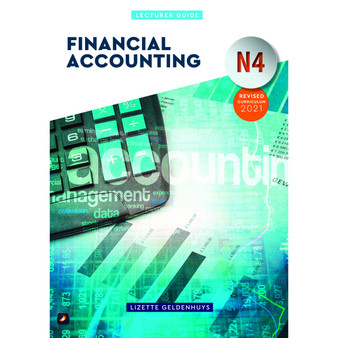 N4 Financial Accounting Lecturer Guide - ISBN 9780639109343