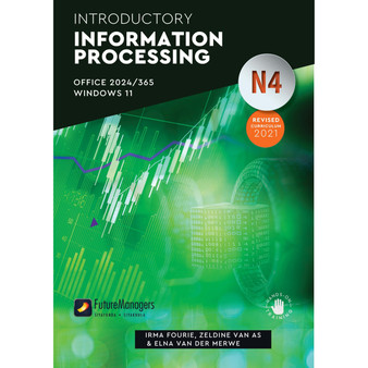 N4 Introductory Information Processing - ISBN 9780639118574