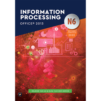N6 Information Processing Office 2013 - ISBN 9780639210599