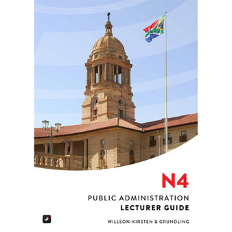 N4 Public Administration Lecturer Guide - ISBN 9781775815945