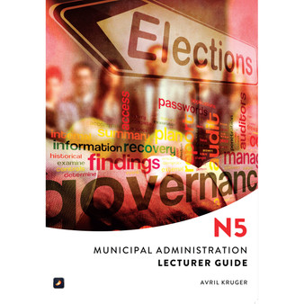 N5 Municipal Administration Lecturer Guide - ISBN 9781775814924