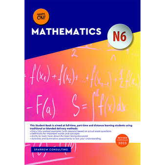 N6 Mathematics - ISBN 9781776372263