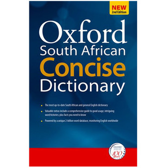 Oxford South African Concise Dictionary (2nd edition) (H), Age 16+ - ISBN 9780195982183