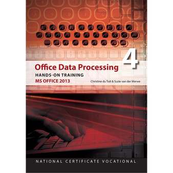 DIGITAL - NCV4 Office Data Processing Office 2013 - ISBN 9781775815488