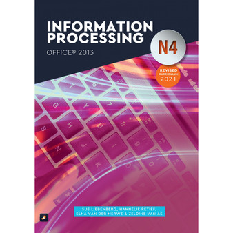 DIGITAL - N4 Information Processing Office 2013 - ISBN 9780639210896