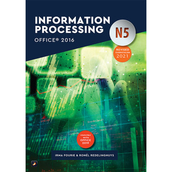DIGITAL - N5 Information Processing Office 2016 - ISBN 9780639210629