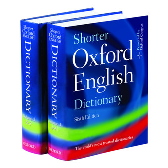 Shorter Oxford English Dictionary (6th edition) (H), Age 16+ - ISBN 9780199206872
