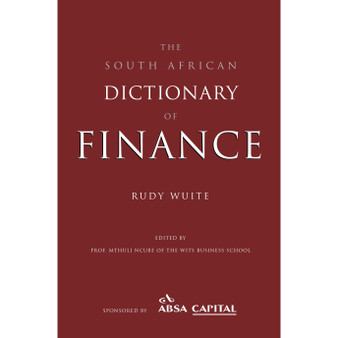 The South African Dictionary of Finance - ISBN 9781920334024
