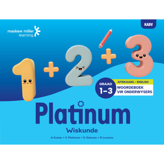 Platinum Foundation Phase Mathematics Teacher's Dictionary (Grade 1-3) - ISBN 9781834950013
